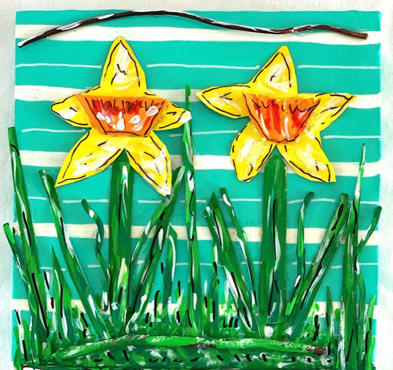 Tin Can Daffodils